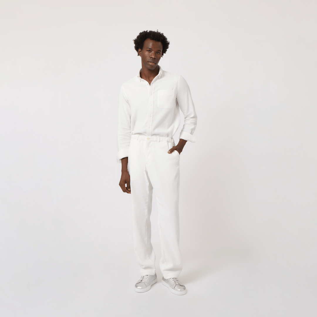 Handwoven White Shirt - RES IPSA