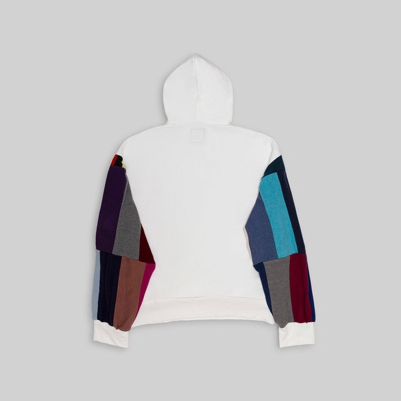Hoodie with Vintage Knit Sleeves - RES IPSA