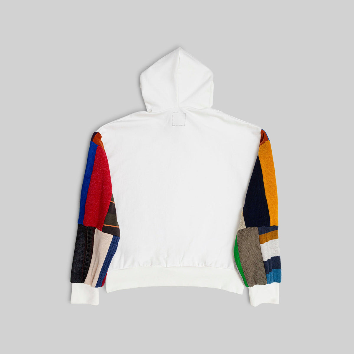 Hoodie with Vintage Knit Sleeves - RES IPSA