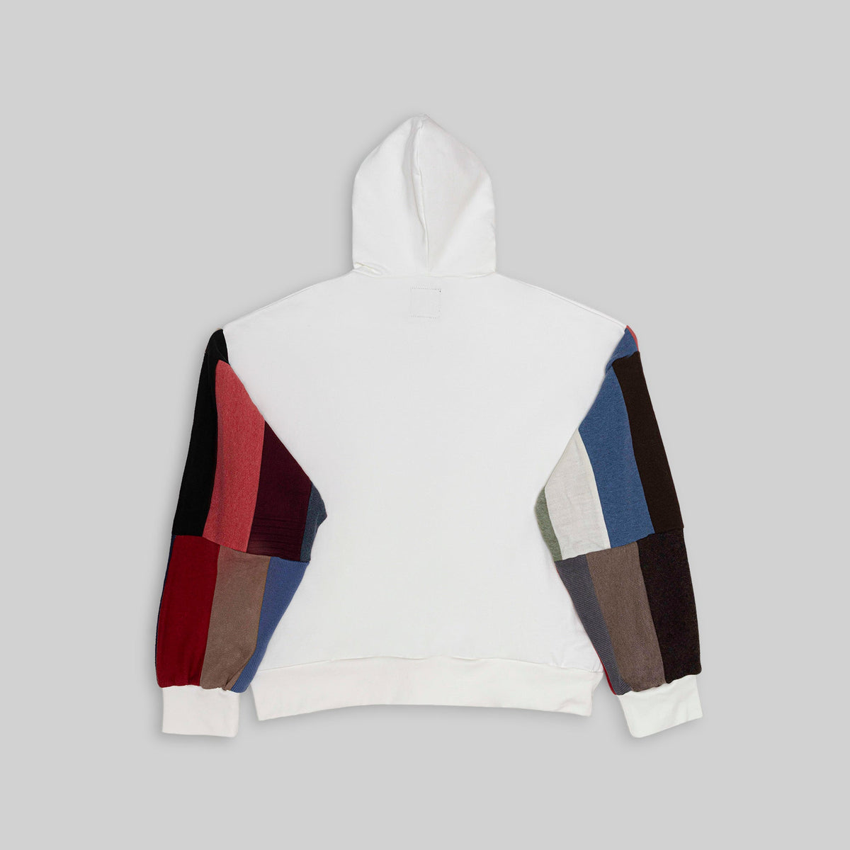 Hoodie with Vintage Knit Sleeves - RES IPSA