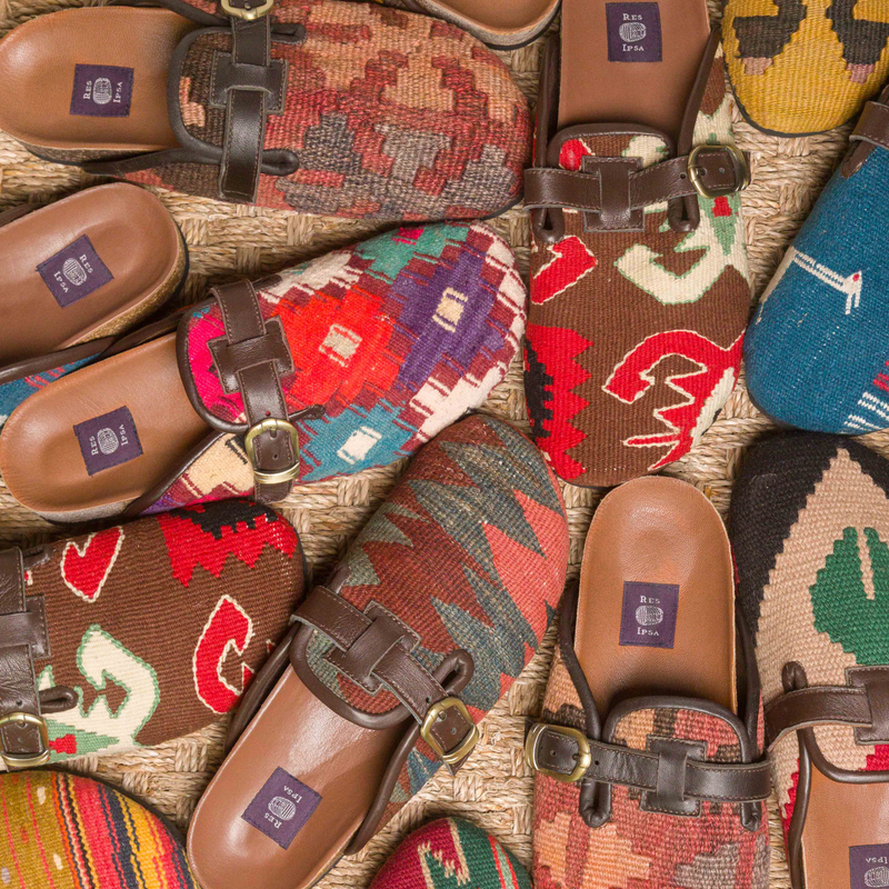 Men's Kilim Clog Size 8 - RES IPSA
