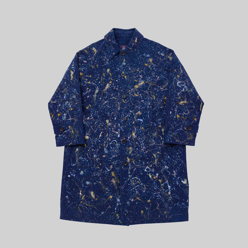Navy Paint Splatter Coat - RES IPSA