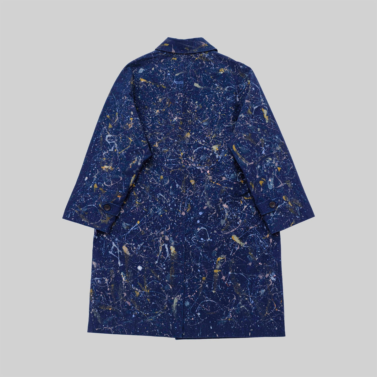 Navy Paint Splatter Coat - RES IPSA