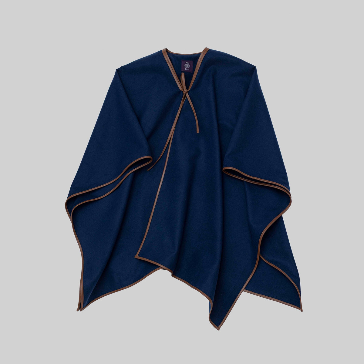 Navy Wool Cape - RES IPSA