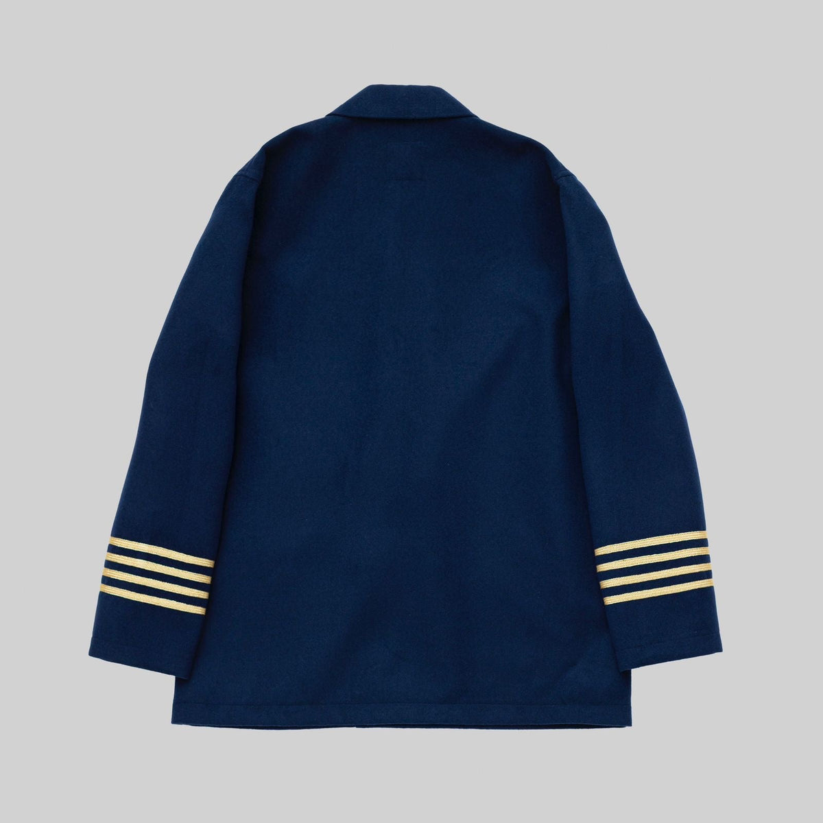 Navy Wool Double Breasted Jacket - RES IPSA