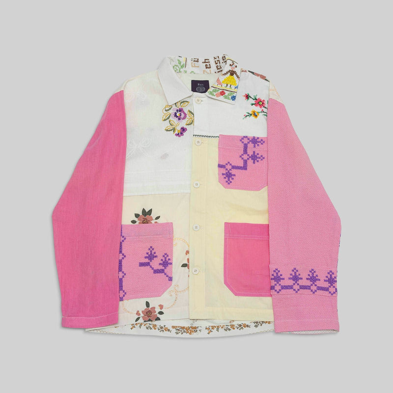 Patchwork Cotton Workshirt - RES IPSA