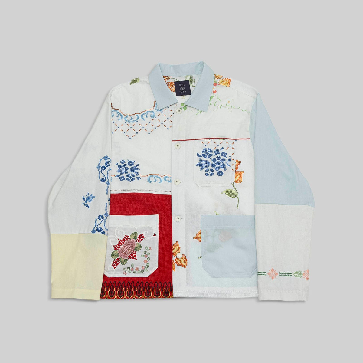 Patchwork Cotton Workshirt - RES IPSA