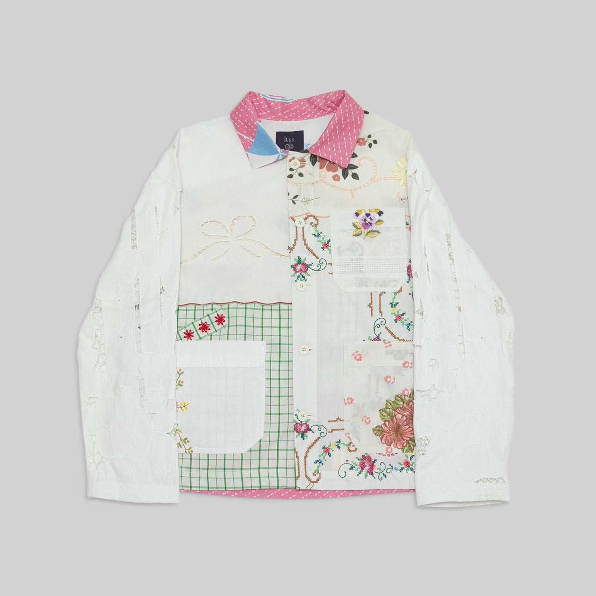 Patchwork Cotton Workshirt - RES IPSA