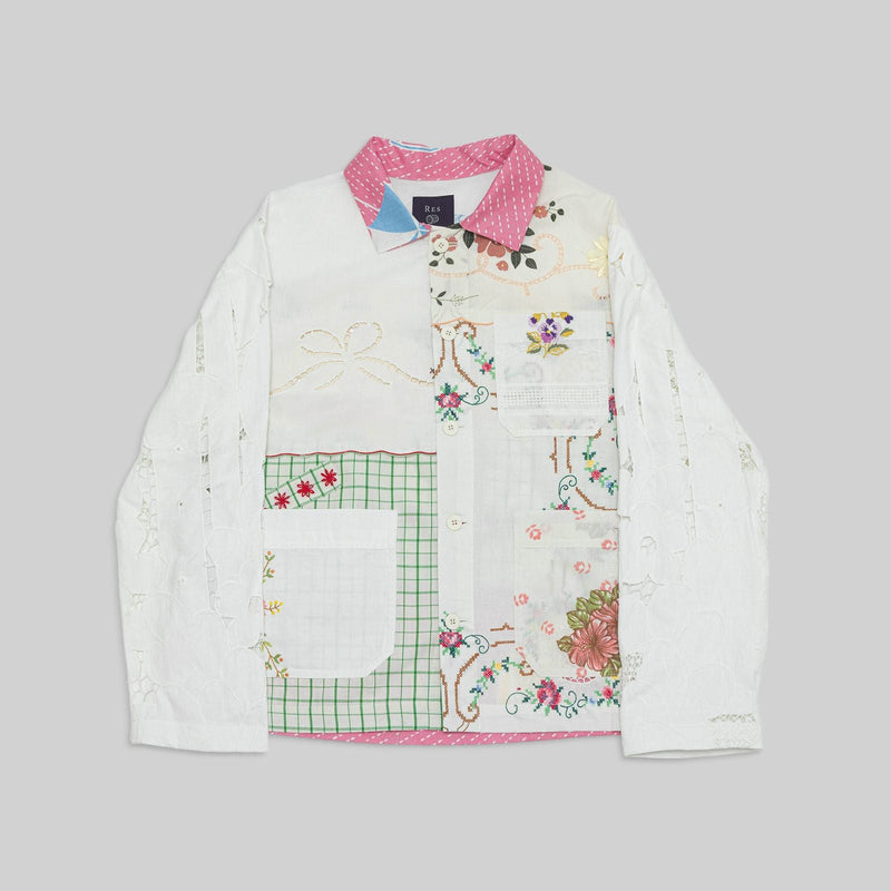 Patchwork Cotton Workshirt - RES IPSA