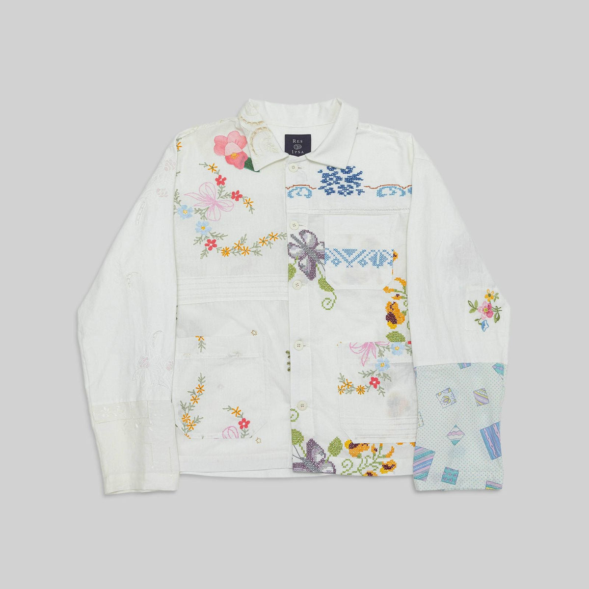Patchwork Cotton Workshirt - RES IPSA