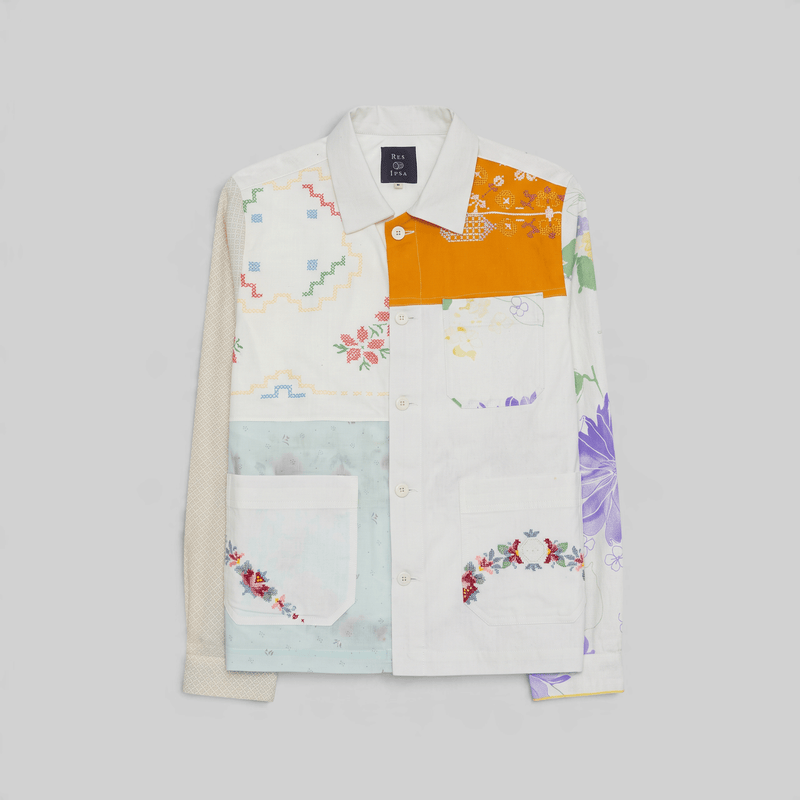 Patchwork Cotton Workshirt - RES IPSA