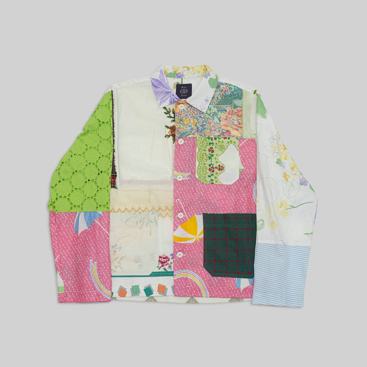 Patchwork Cotton Workshirt - RES IPSA