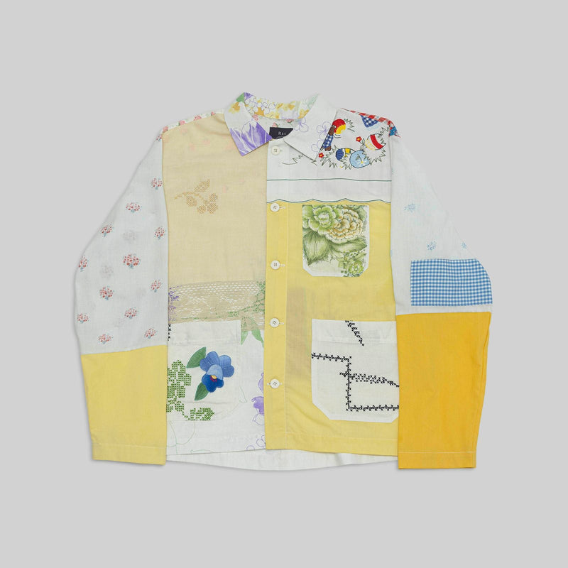 Patchwork Cotton Workshirt - RES IPSA
