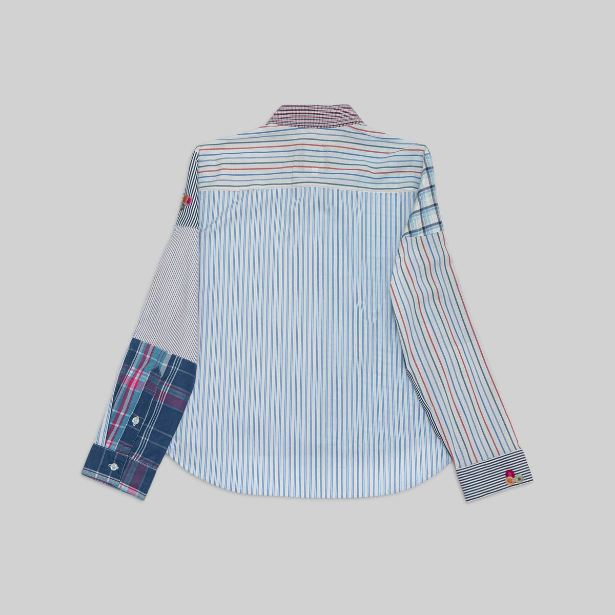 Patchwork Cropped Shirt - RES IPSA