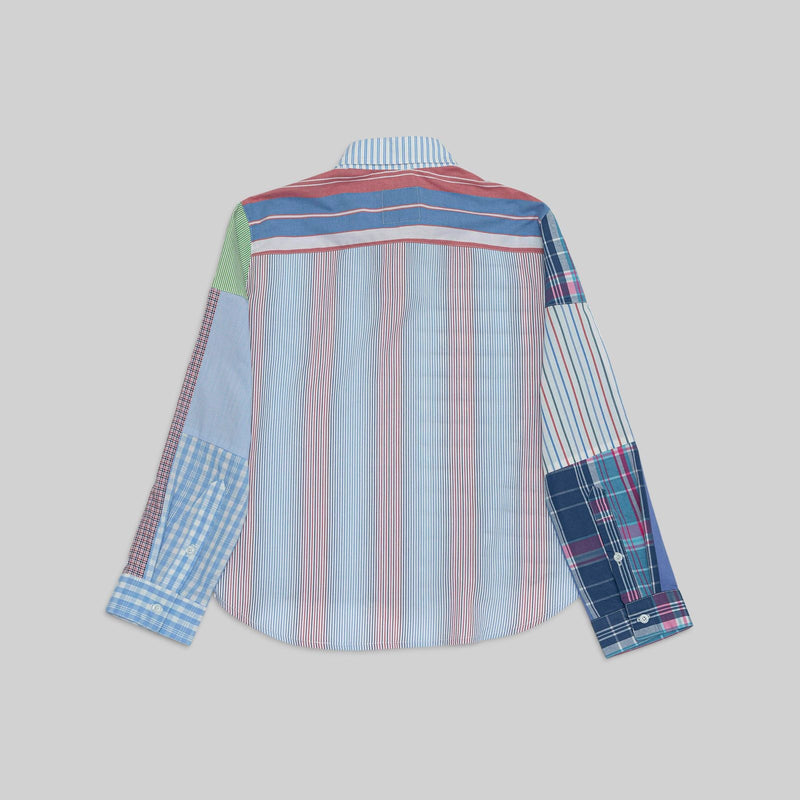 Patchwork Cropped Shirt - RES IPSA
