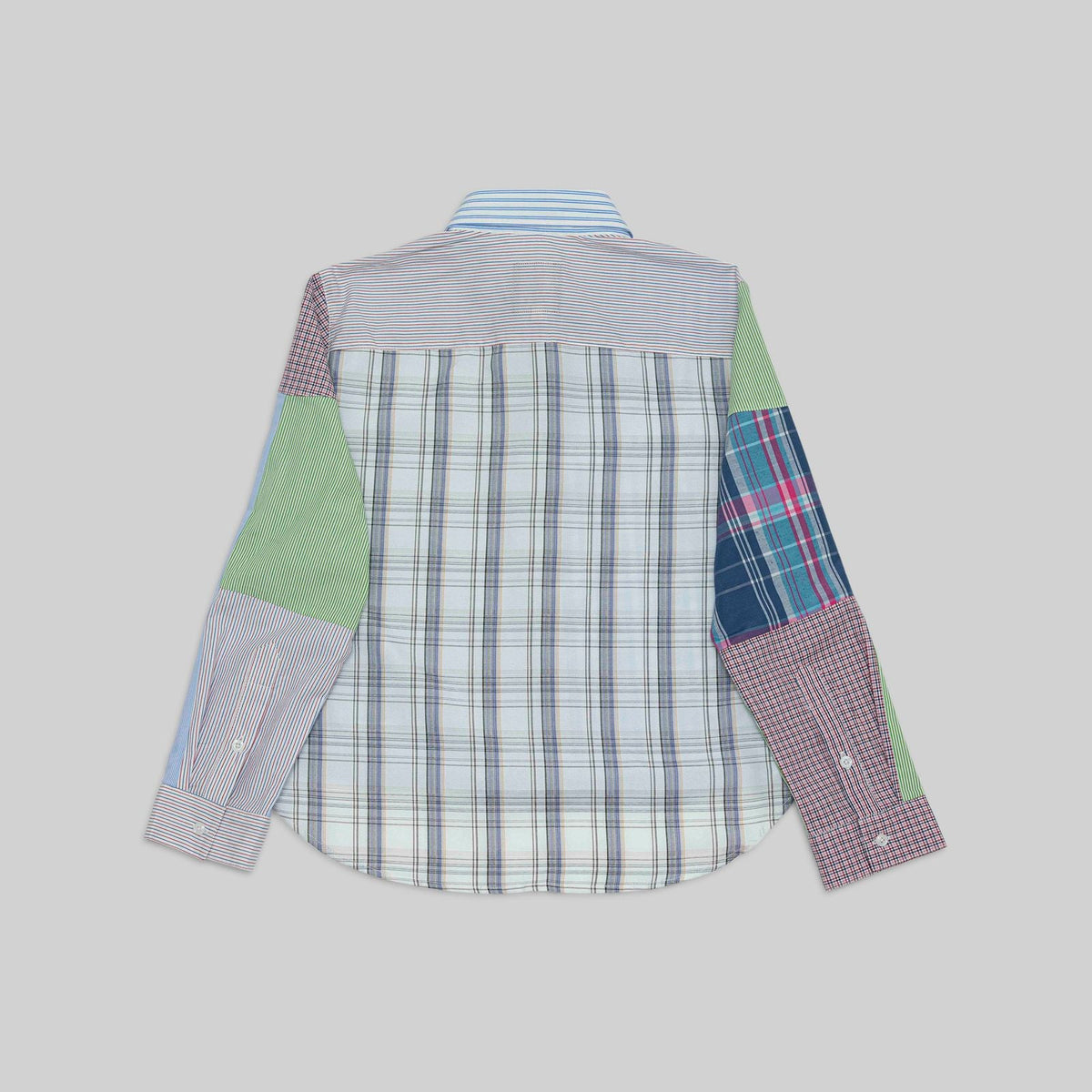Patchwork Cropped Shirt - RES IPSA