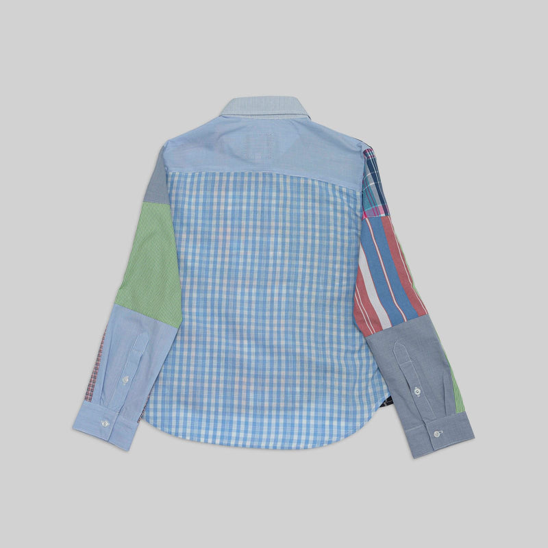 Patchwork Cropped Shirt - RES IPSA