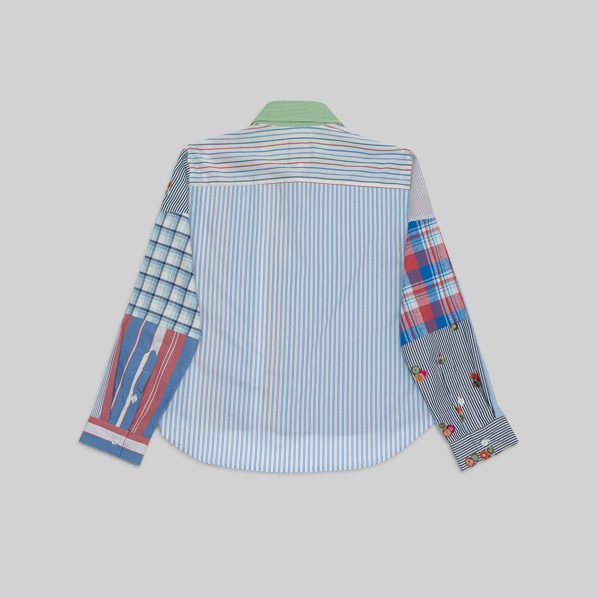Patchwork Cropped Shirt - RES IPSA