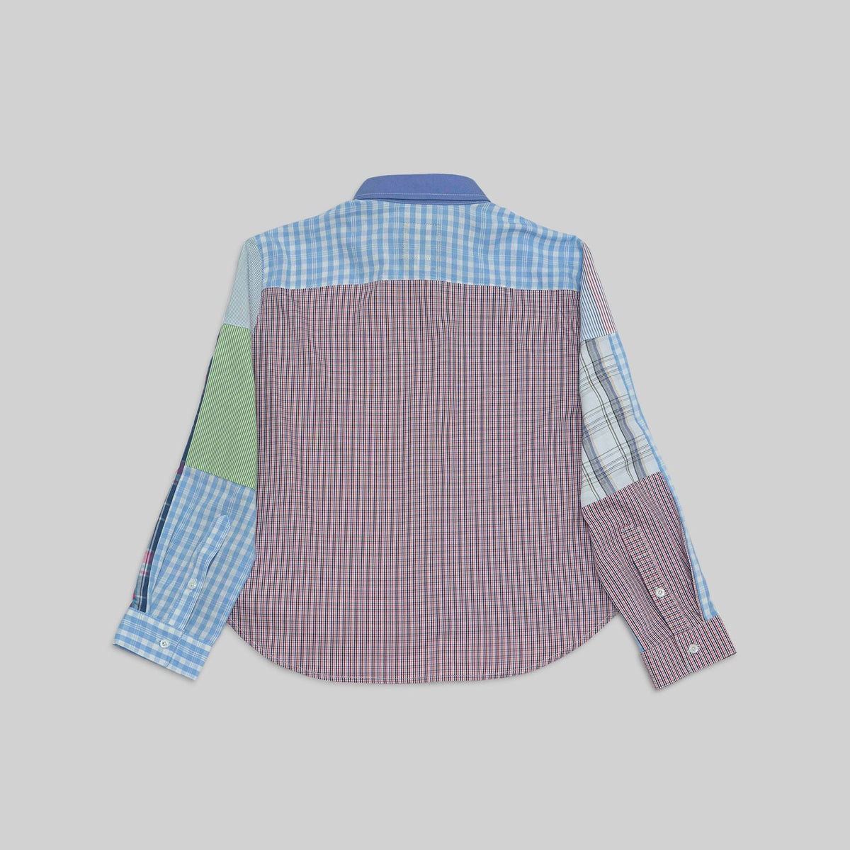 Patchwork Cropped Shirt - RES IPSA