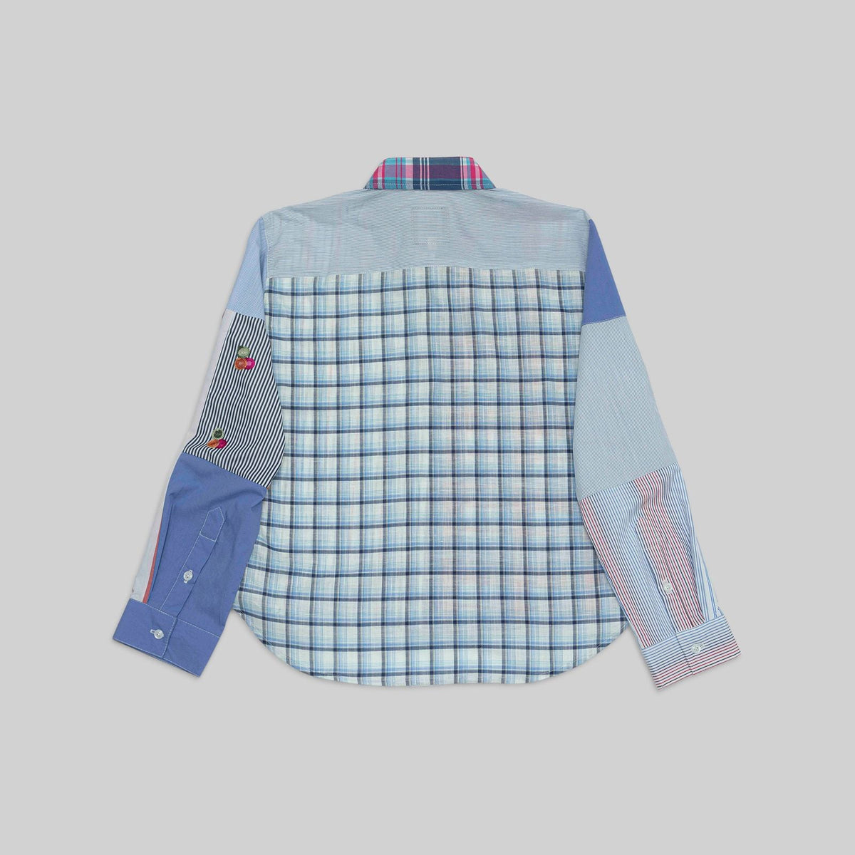 Patchwork Cropped Shirt - RES IPSA
