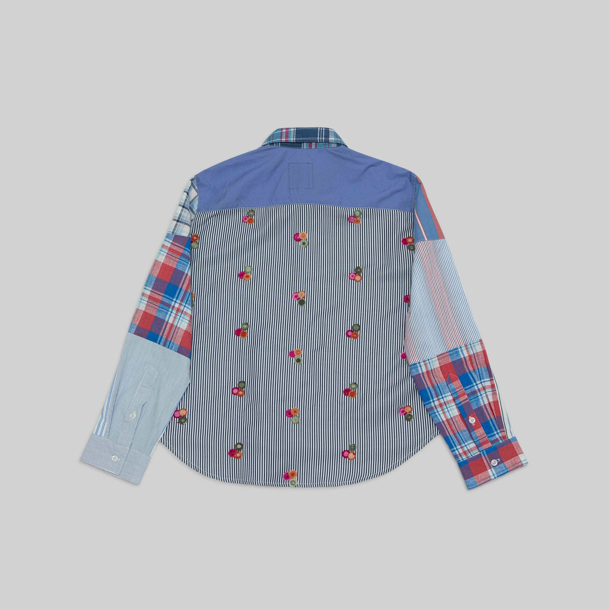 Patchwork Cropped Shirt - RES IPSA