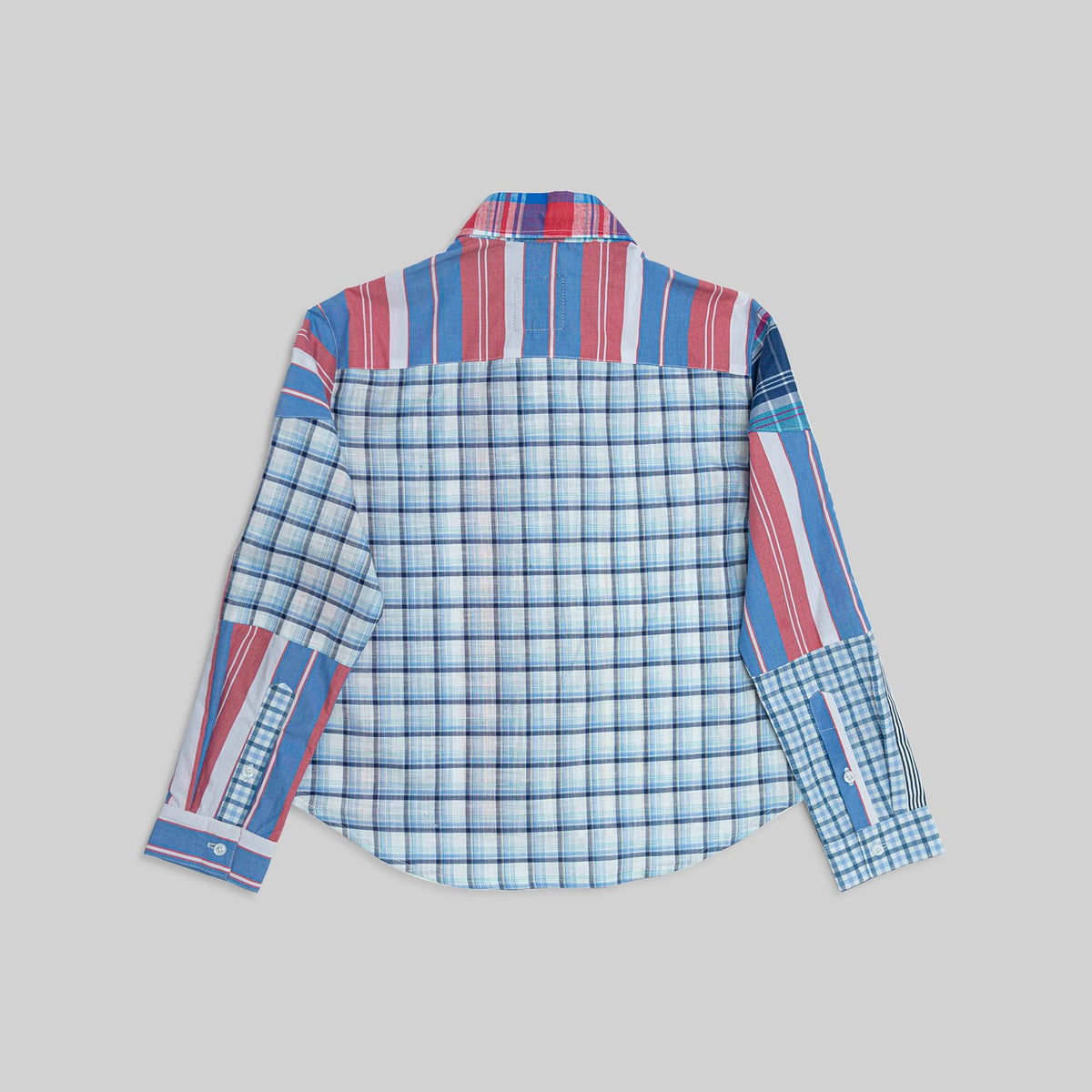 Patchwork Cropped Shirt - RES IPSA