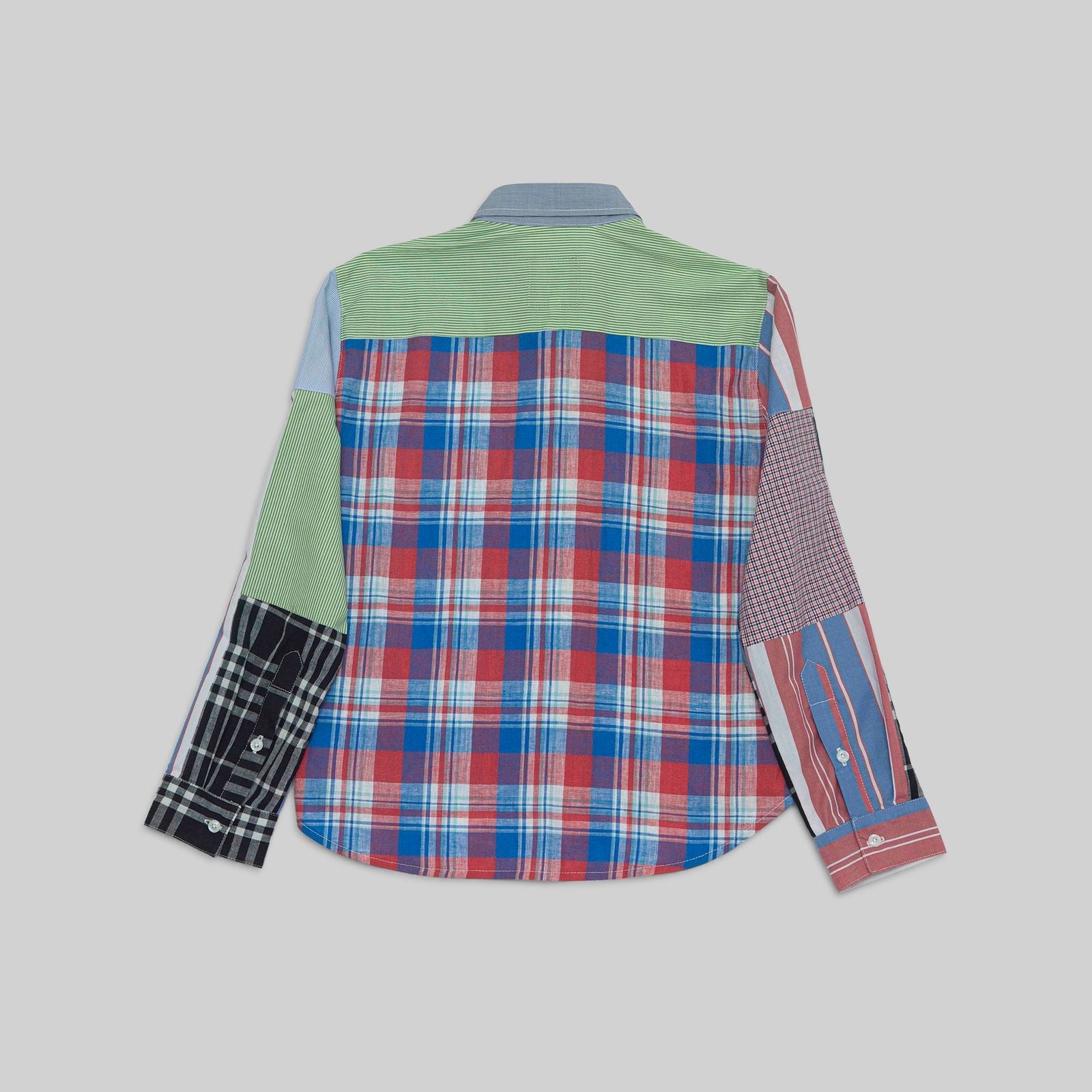 Patchwork Cropped Shirt – RES IPSA