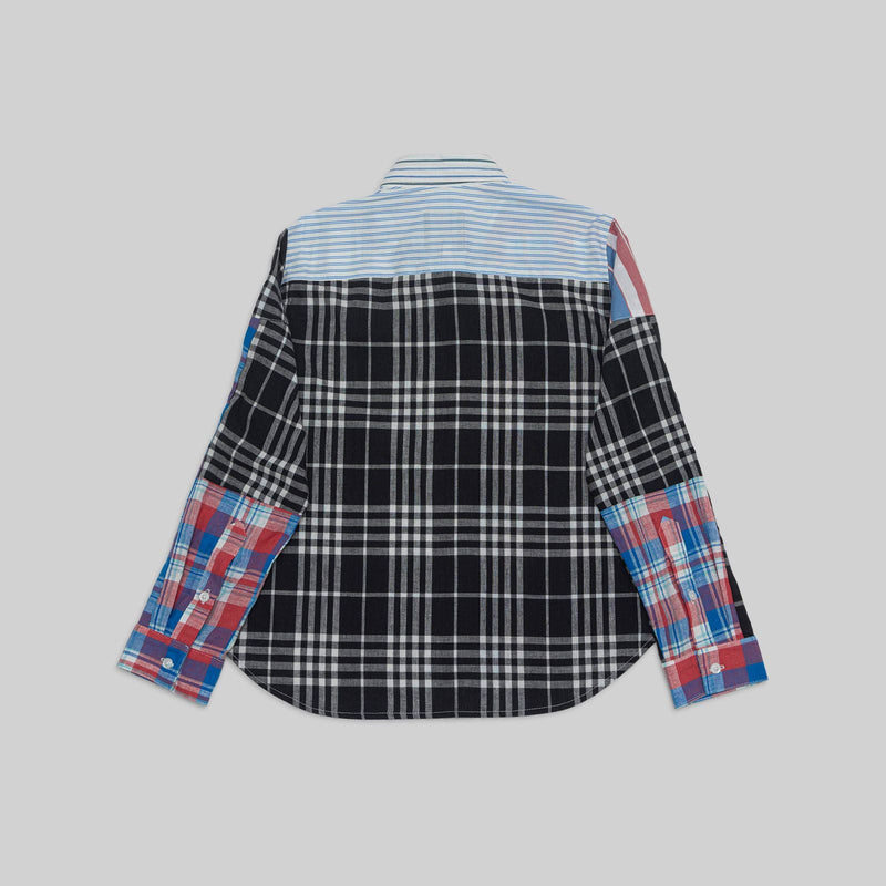 Patchwork Cropped Shirt - RES IPSA