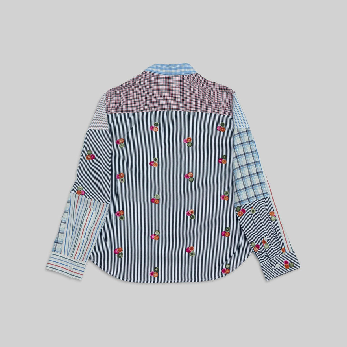 Patchwork Cropped Shirt - RES IPSA