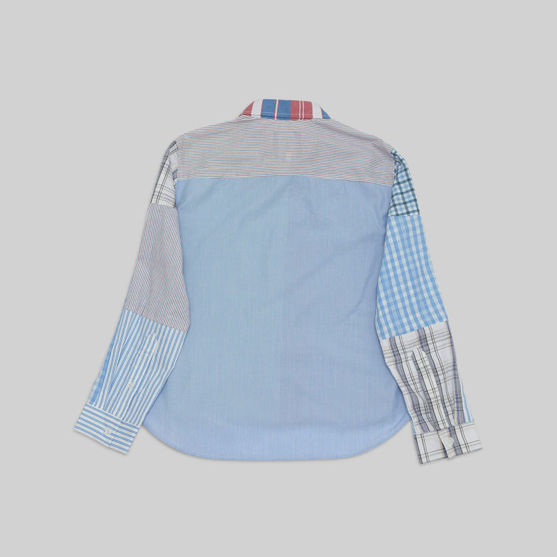 Patchwork Cropped Shirt - RES IPSA