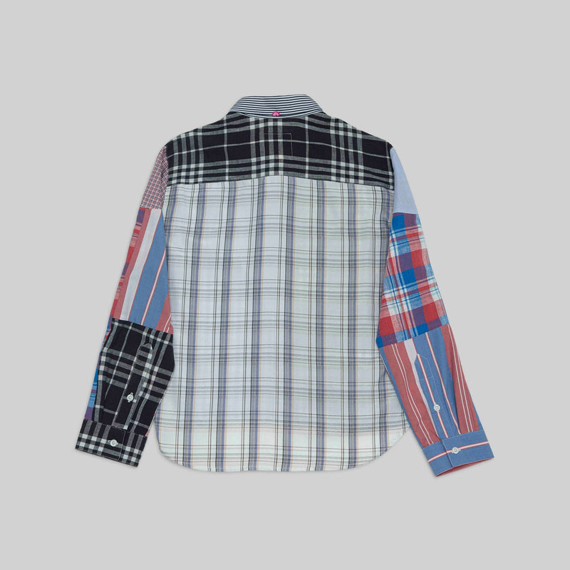 Patchwork Cropped Shirt - RES IPSA