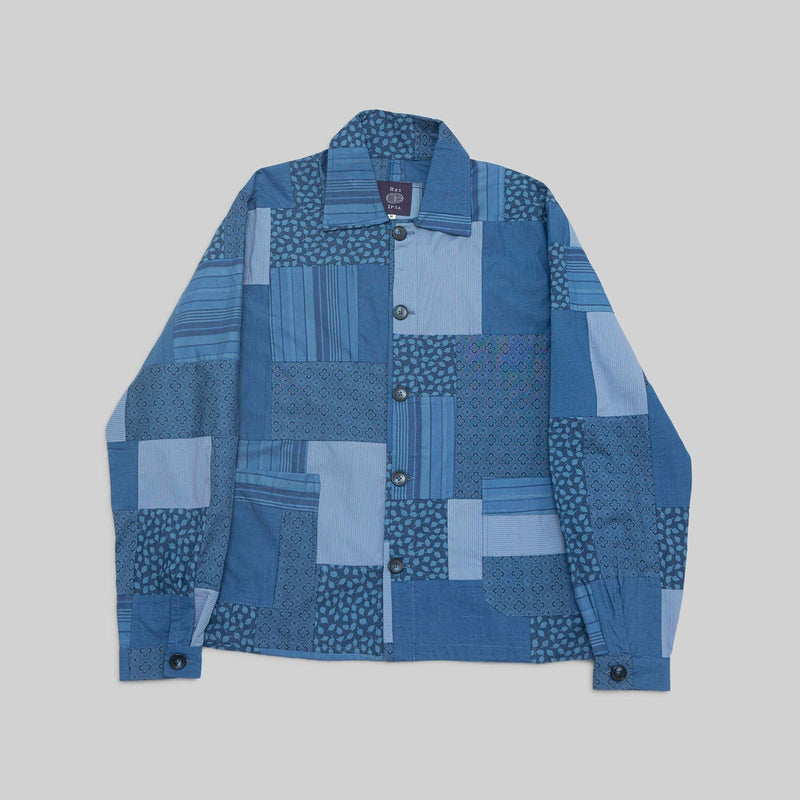 Patchwork Indigo Workshirt - RES IPSA