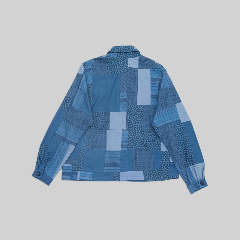 Patchwork Indigo Workshirt - RES IPSA