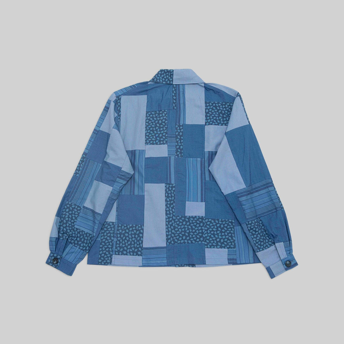Patchwork Indigo Workshirt - RES IPSA