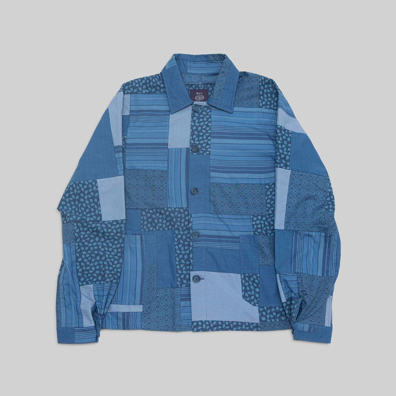 Patchwork Indigo Workshirt - RES IPSA
