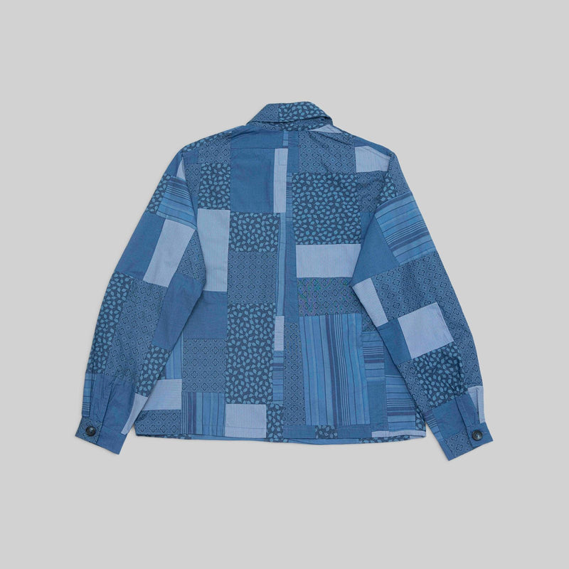 Patchwork Indigo Workshirt - RES IPSA