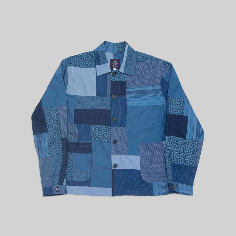 Patchwork Indigo Workshirt - RES IPSA