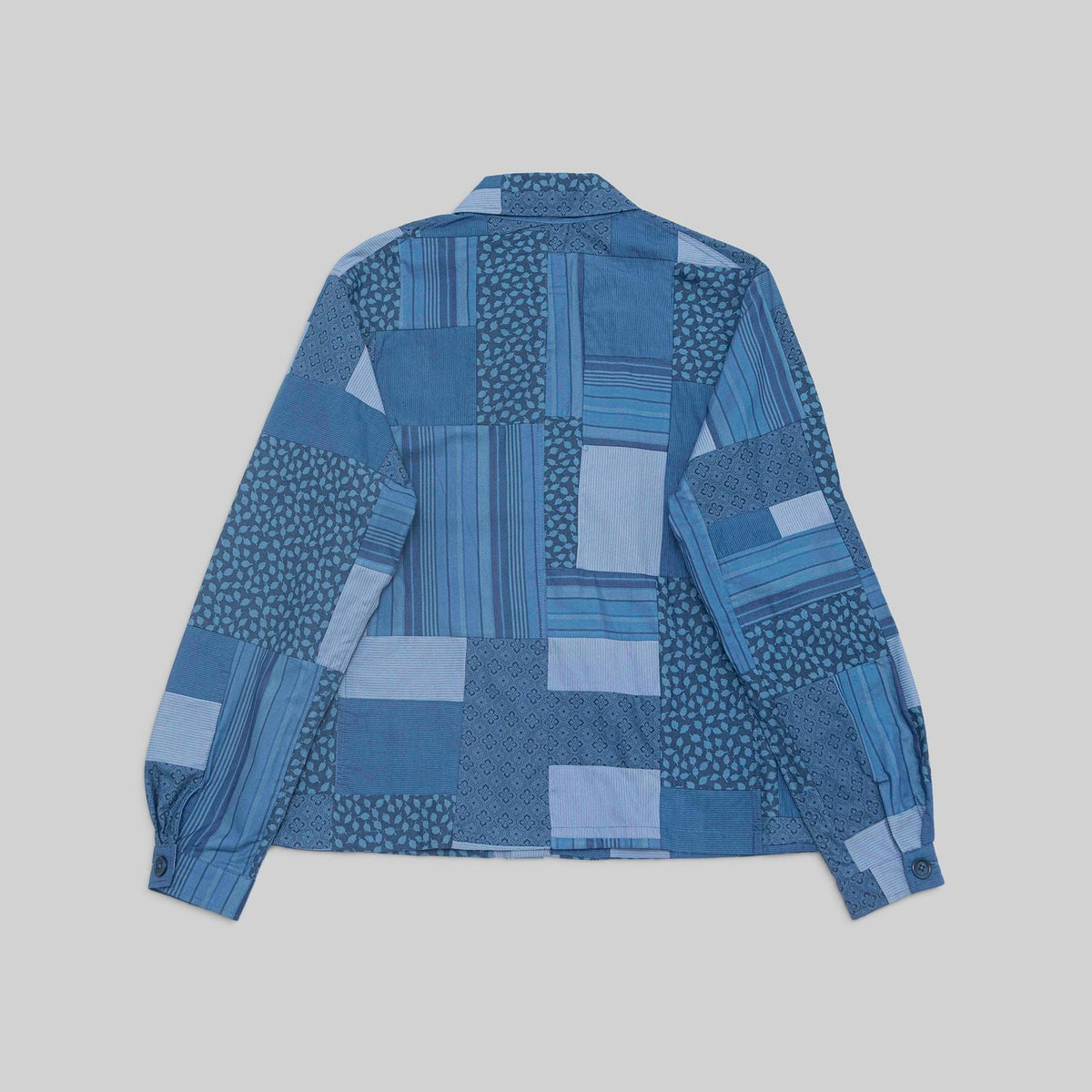 Patchwork Indigo Workshirt - RES IPSA