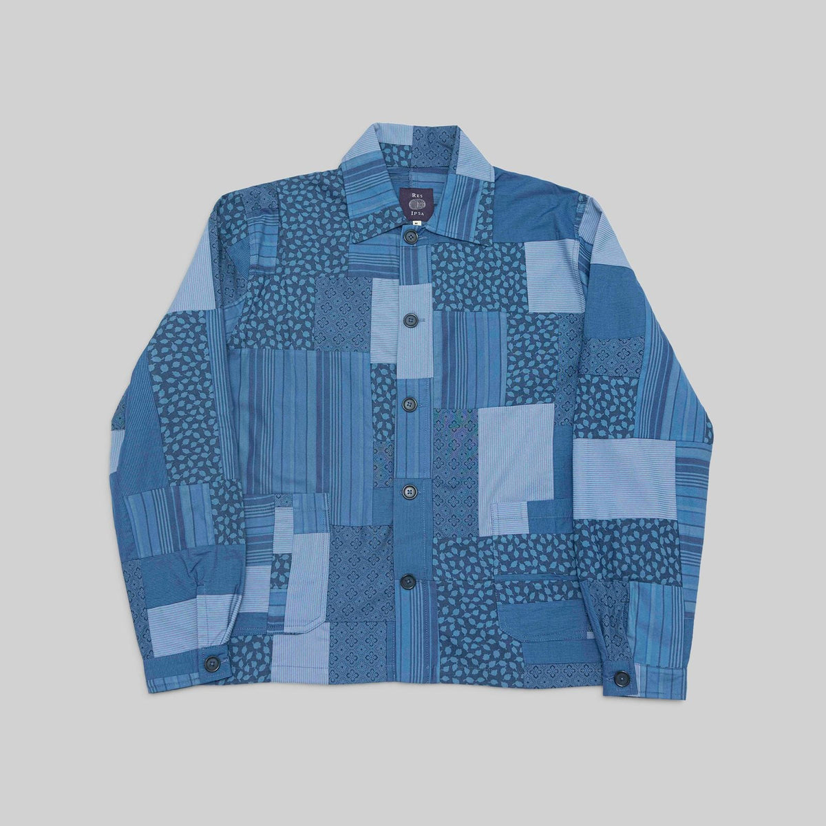 Patchwork Indigo Workshirt - RES IPSA
