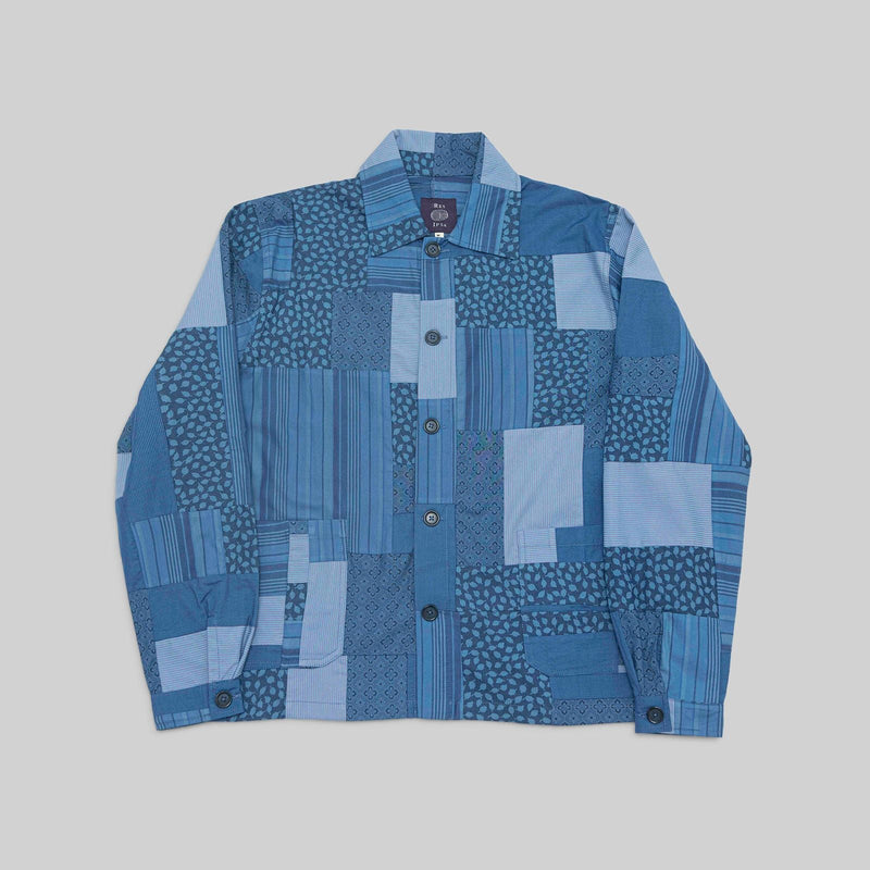 Patchwork Indigo Workshirt - RES IPSA
