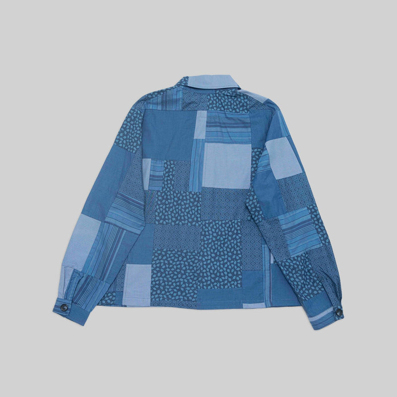 Patchwork Indigo Workshirt - RES IPSA