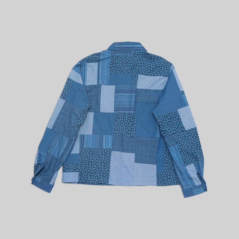 Patchwork Indigo Workshirt - RES IPSA