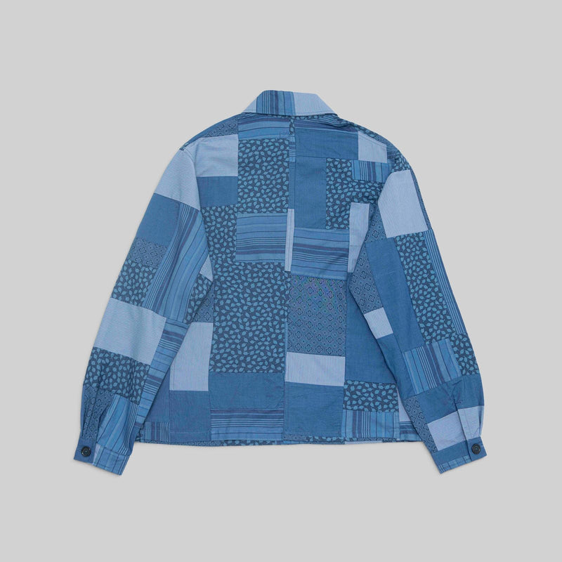 Patchwork Indigo Workshirt - RES IPSA