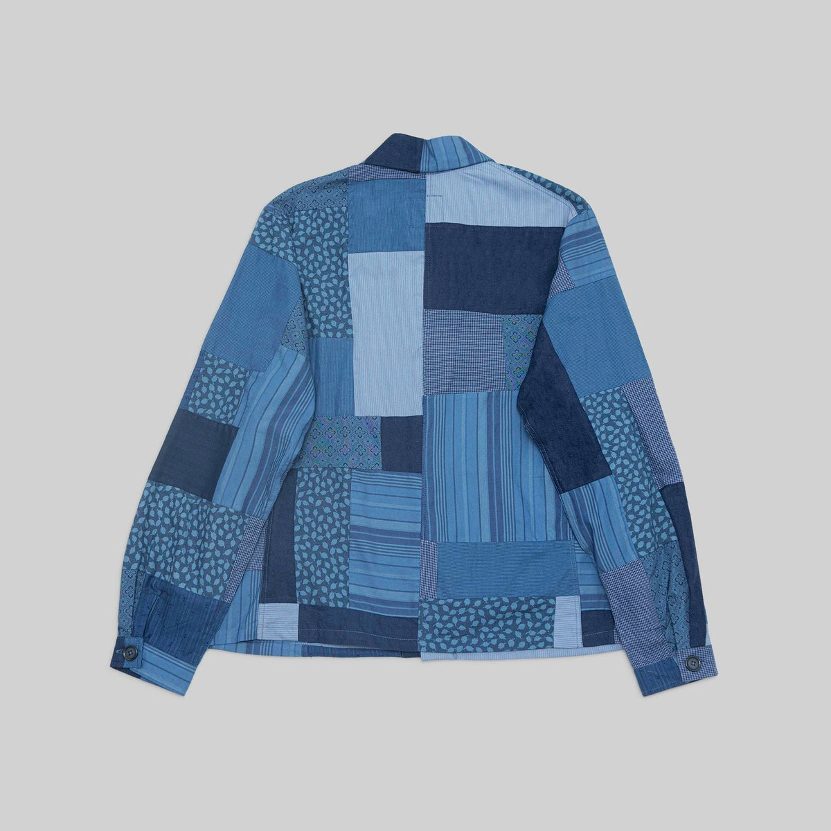 Patchwork Indigo Workshirt - RES IPSA