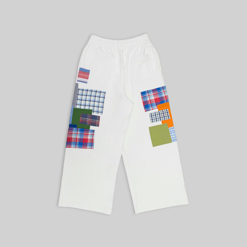 Patchwork Wide Leg Pants - RES IPSA