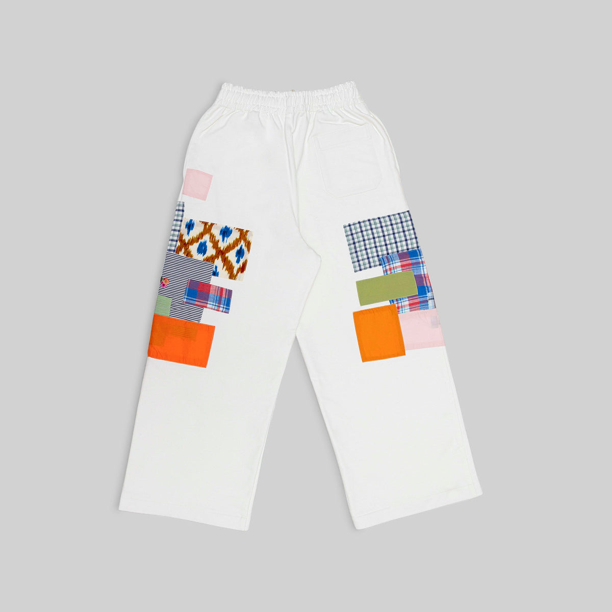 Patchwork Wide Leg Pants - RES IPSA
