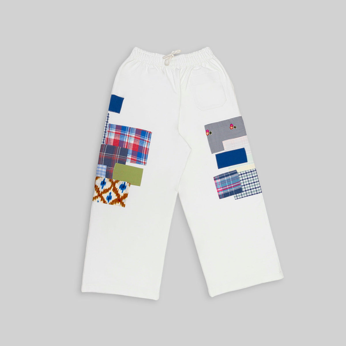 Patchwork Wide Leg Pants - RES IPSA
