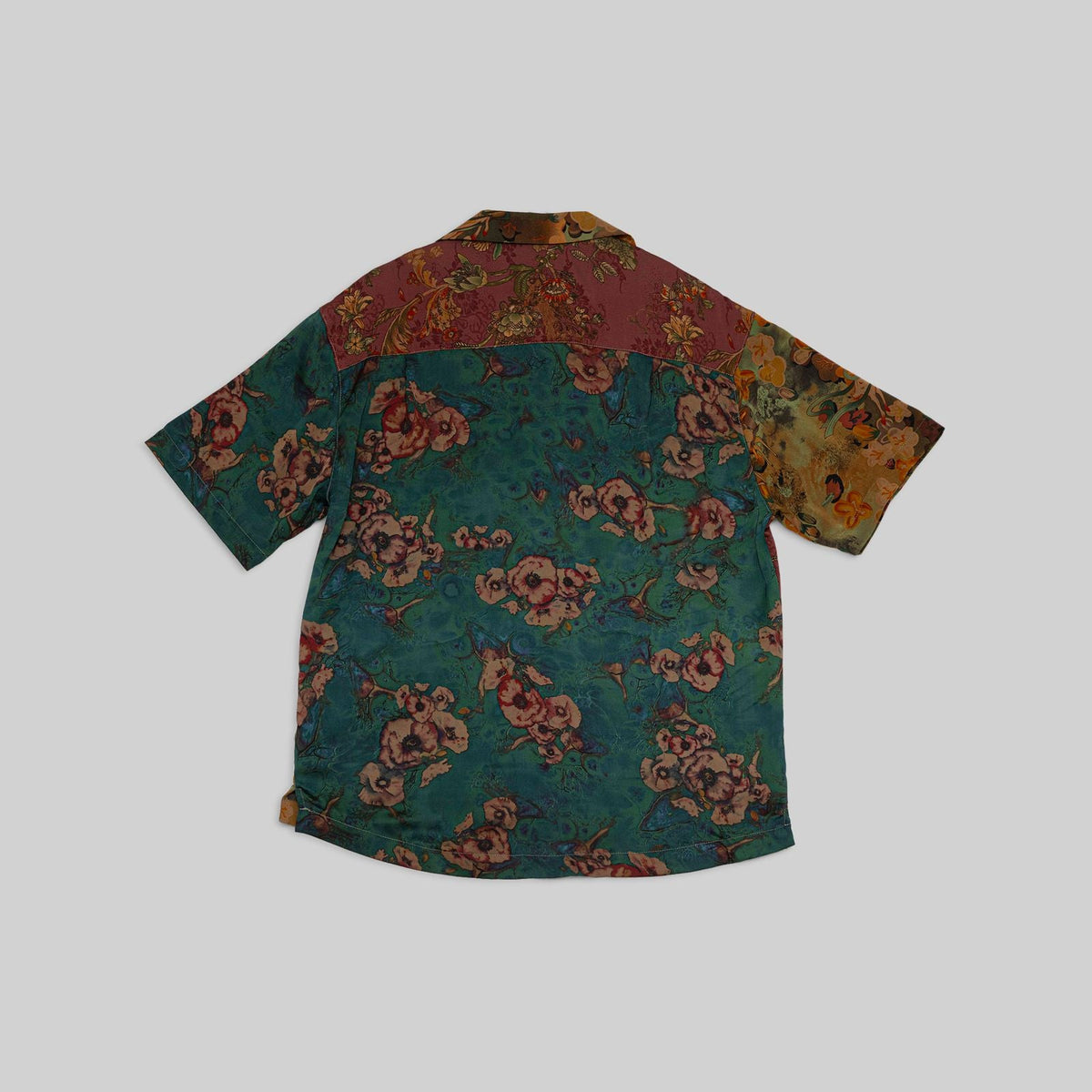 Silk Patchwork Camp Shirt - RES IPSA