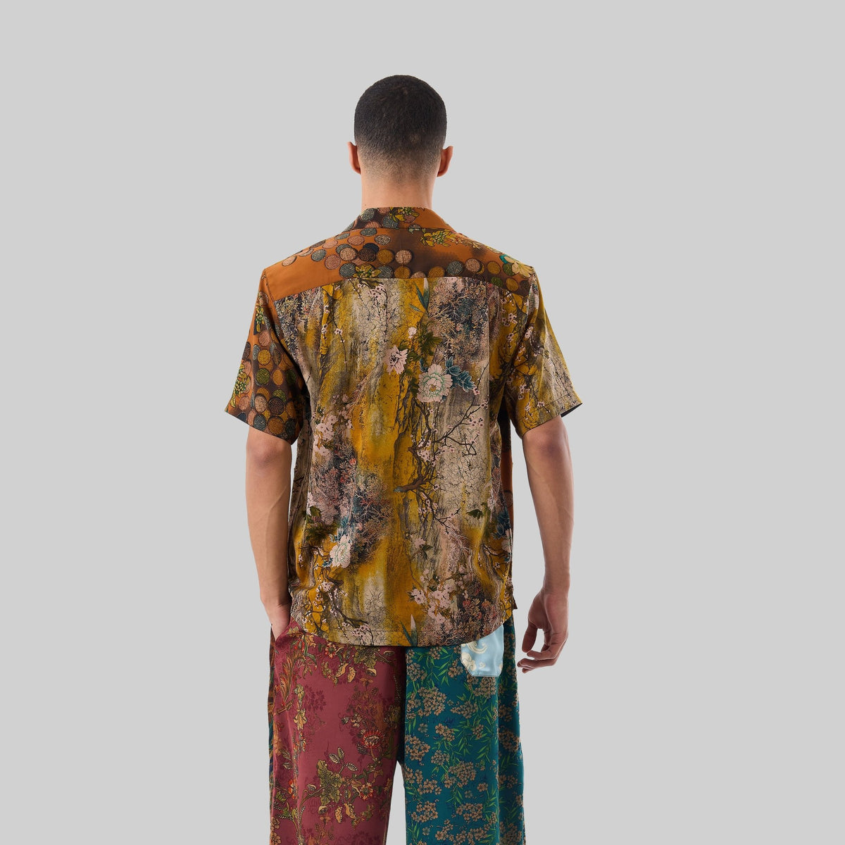 Silk Patchwork Camp Shirt - RES IPSA