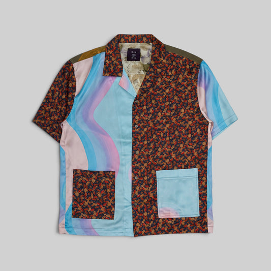 Silk Patchwork Camp Shirt - RES IPSA